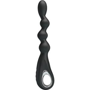 PRETTY LOVE - FEDERER VIBRADOR ANAL 12 VIBRAÃÃES PRETO