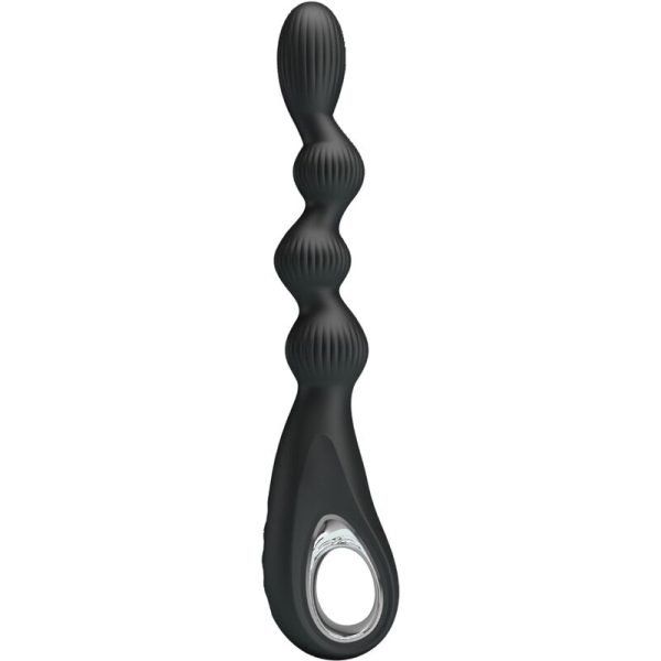 PRETTY LOVE - FEDERER VIBRADOR ANAL 12 VIBRAÃÃES PRETO
