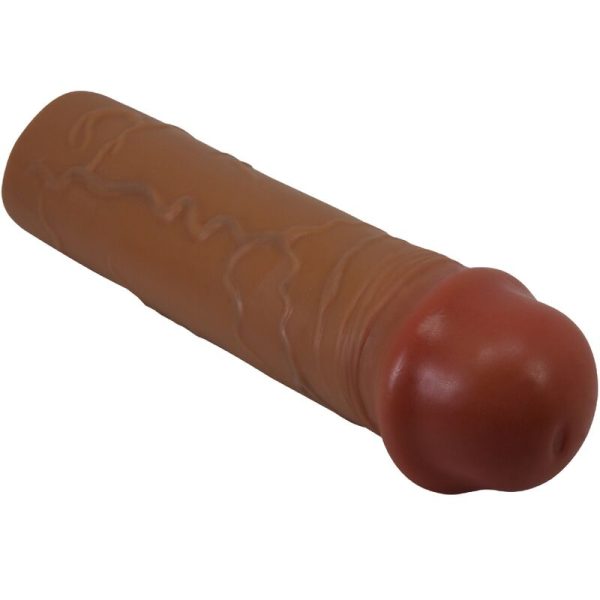 PRETTY LOVE - MANGA PENIS NILE COM EXTENSÃO DE 2,5 CM MULATO - Imagen 3