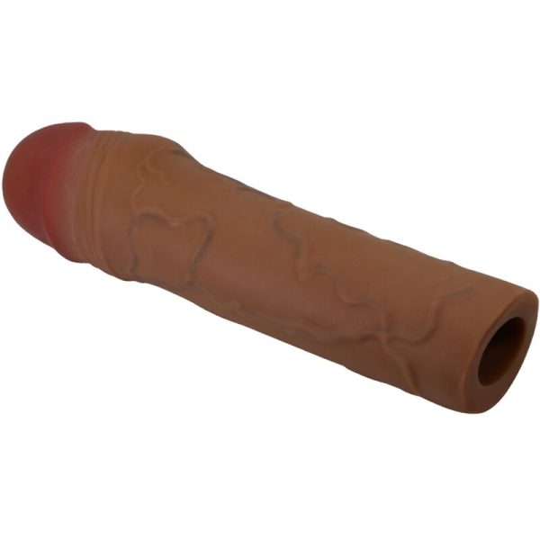 PRETTY LOVE - MANGA PENIS CHANE COM EXTENSÃO DE 5 CM MULATO - Imagen 4