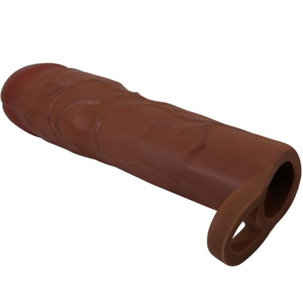 PRETTY LOVE - MANGA PENIS GERD COM EXTENSÃO DE 7,6 CM MULATO - Imagen 3
