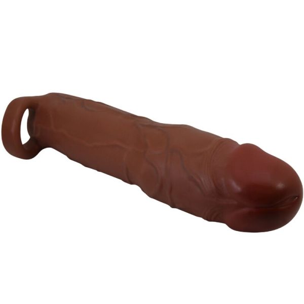 PRETTY LOVE - MANGA PENIS GERD COM EXTENSÃO DE 7,6 CM MULATO - Imagen 4