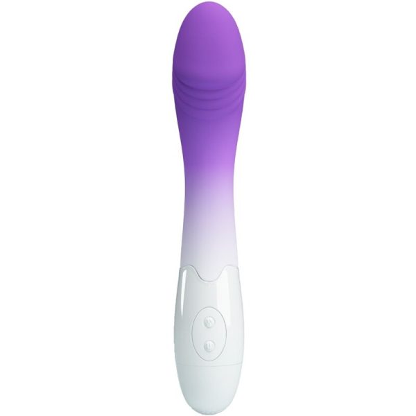 PRETTY LOVE - VIBRADOR ELEMENTAL PONTO G 30 VIBRAÃÃES ROXO - Imagen 2