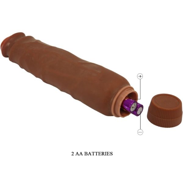 BAILE - JACK VIBRADOR REALISTA 26 CM MULATO - Imagen 5