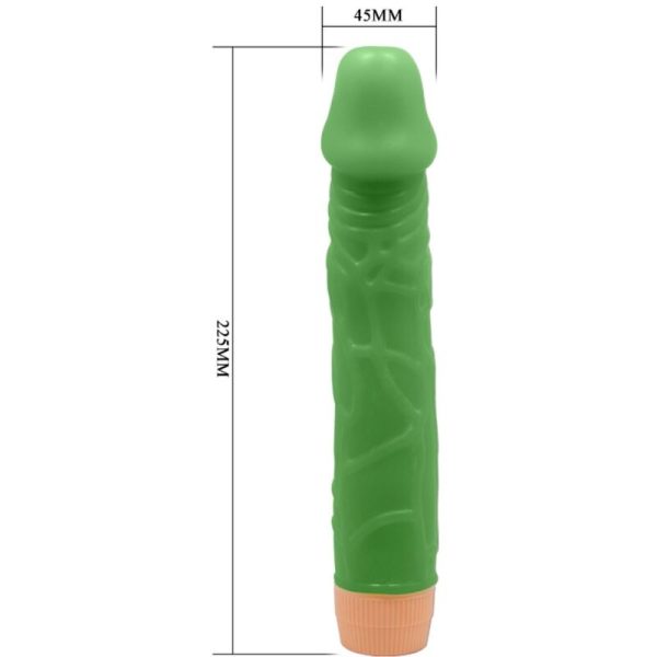 BAILE - BILL VIBRADOR REALISTA 22,5 CM VERDE - Imagen 5
