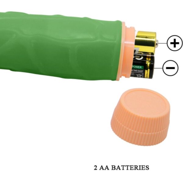 BAILE - BILL VIBRADOR REALISTA 22,5 CM VERDE - Imagen 6