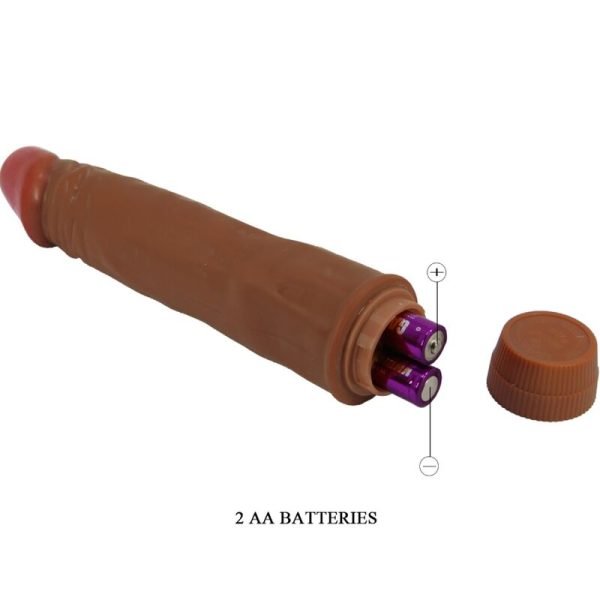 BAILE - VIBRADOR REALISTA ANÃO 21 CM MULATO - Imagen 3