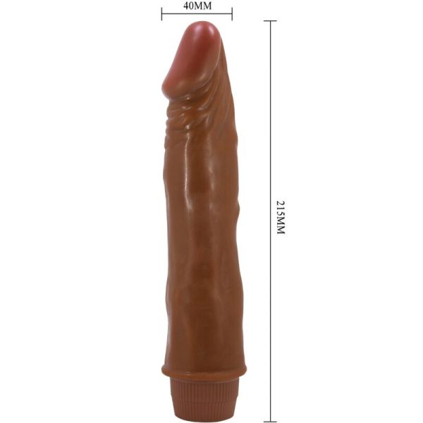 BAILE - VIBRADOR REALISTA ANÃO 21 CM MULATO - Imagen 4