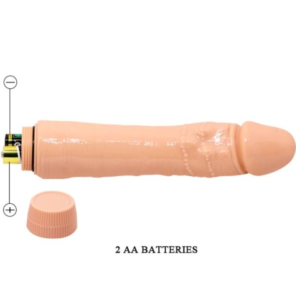 BAILE - VIBRADOR REALISTA DYBBUK 24 CM CARNE - Imagen 3