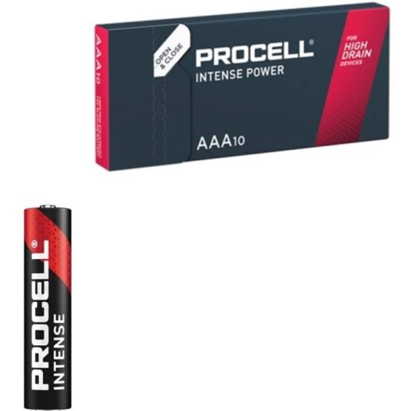 PROCELL - INTENSE POWER ALCALINA LR03 AAA 1,5V CAIXA*10 - Imagen 2