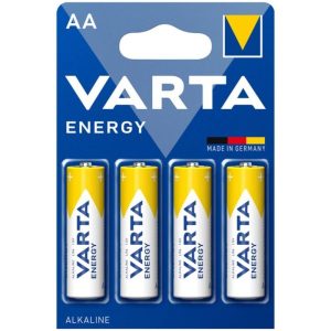 VARTA - PILHA ALCALINA ENERGÃTICA AA LR6 BLISTER*4