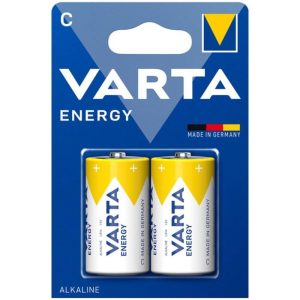 VARTA - PILHA ALCALINA ENERGÃTICA C LR14 BLISTER*2