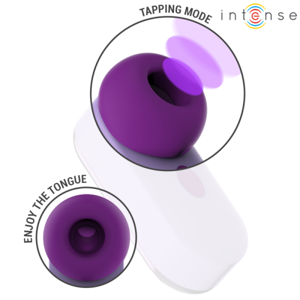 INTENSE - ESTIMULADOR DE CLITÃRIS SABRINA ROXO - Imagen 3