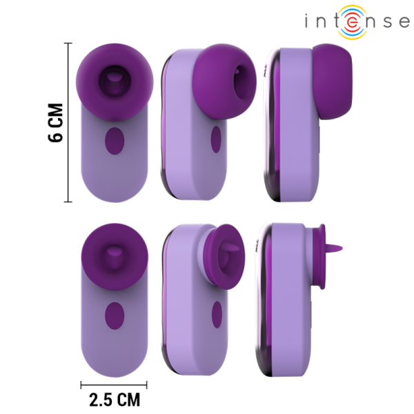 INTENSE - ESTIMULADOR DE CLITÃRIS SABRINA ROXO - Imagen 2