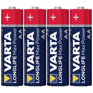 VARTA - PILHA RETRÃTIL AA LR6 ALCALINA MAX POWER*4