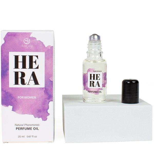 SECRETPLAY - HERA PERFUME NATURAL FEROMONAS EM ÃLEO PARA MULHERES 20 ML - Imagen 2