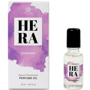 SECRETPLAY - HERA PERFUME NATURAL FEROMONAS EM ÃLEO PARA MULHERES 20 ML