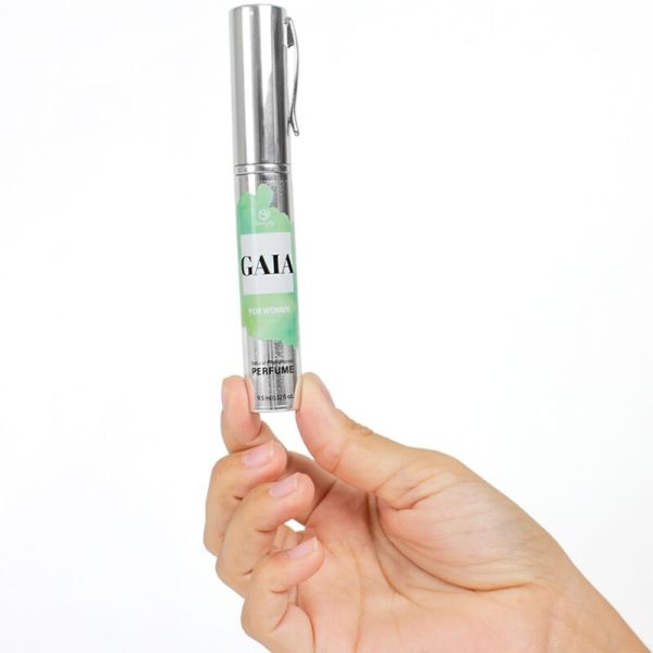 SECRETPLAY - GAIA PERFUME NATURAL FEROMONAS TAMANHO VIAGEM PARA MULHERES 10 ML - Imagen 3
