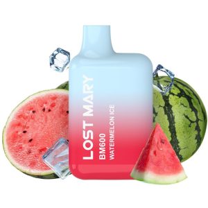 LOST MARY - BM600 NICOTINE VAPER 2% DESCARTÃVEL MELANCIA GELO