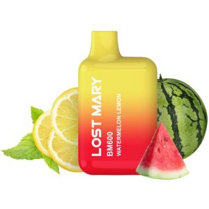 LOST MARY - BM600 NICOTINE VAPER 2% DESCARTÃVEL MELANCIA LIMÃO