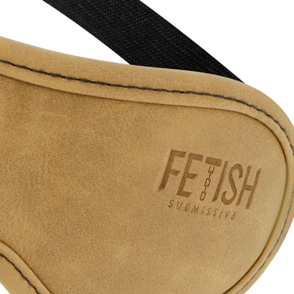 FETISH SUBMISSIVE ORIGEN - MÁSCARA DE COURO VEGANO COM FORRO DE NEOPRENE - Imagen 3