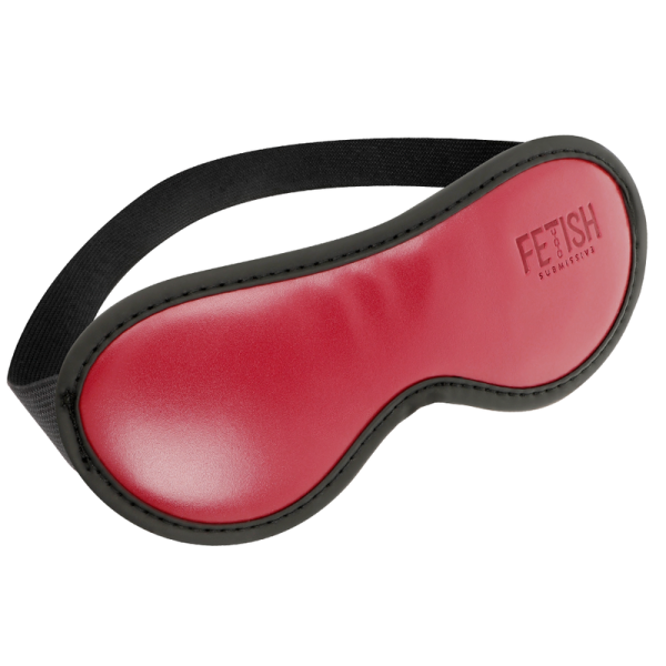 FETISH SUBMISSIVE DARK ROOM - MÁSCARA DE COURO VEGANO COM FORRO DE NEOPRENE - Imagen 2