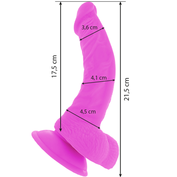 DIVERSIA VIBRAÇÃO FLEXÍVEL DIVERSIA 21,5 CM - ROXO - Image 3