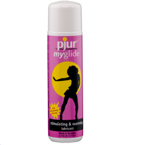 PJUR MYGLIDE LUBRIFICANTE ESTIMULANTE E AQUECENTE 100 ML
