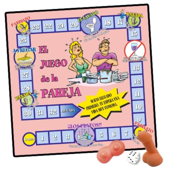 INEDIT - O JOGO DO CASAL (MEASURE: 33.5 X 33.5CM)