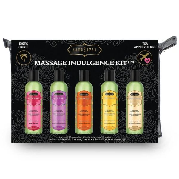 KIT DE ÓLEO DE MASSAGEM KAMASUTRA INDULGENCE