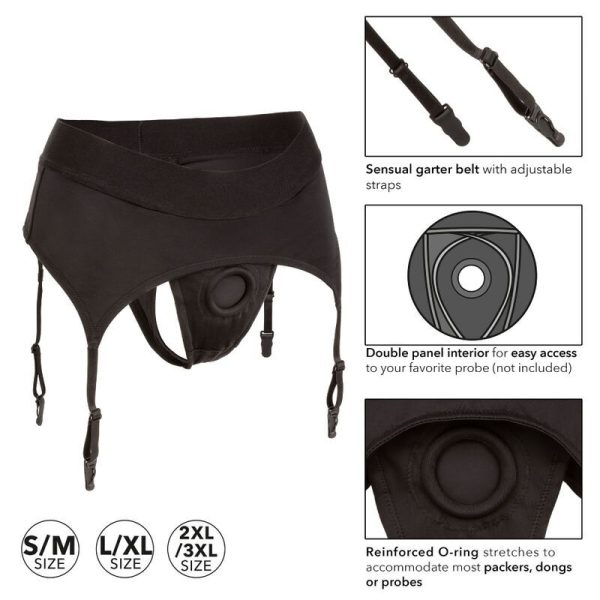 CALEX BOUNDLESS THONG COM GARTER L / XL - Image 3