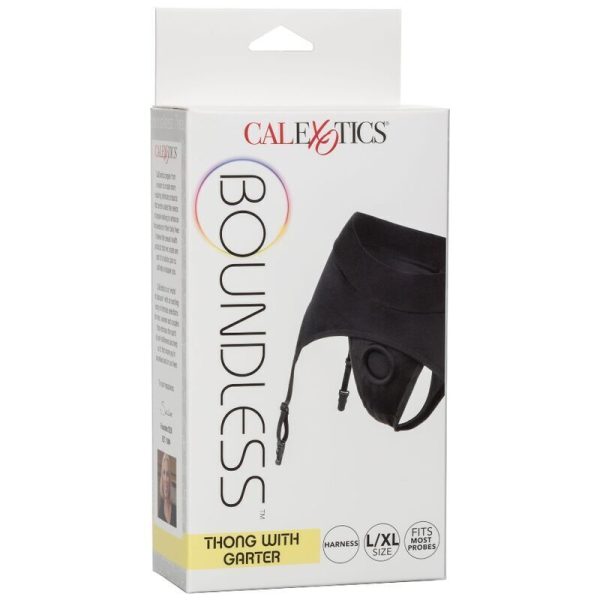 CALEX BOUNDLESS THONG COM GARTER S / M - Image 4