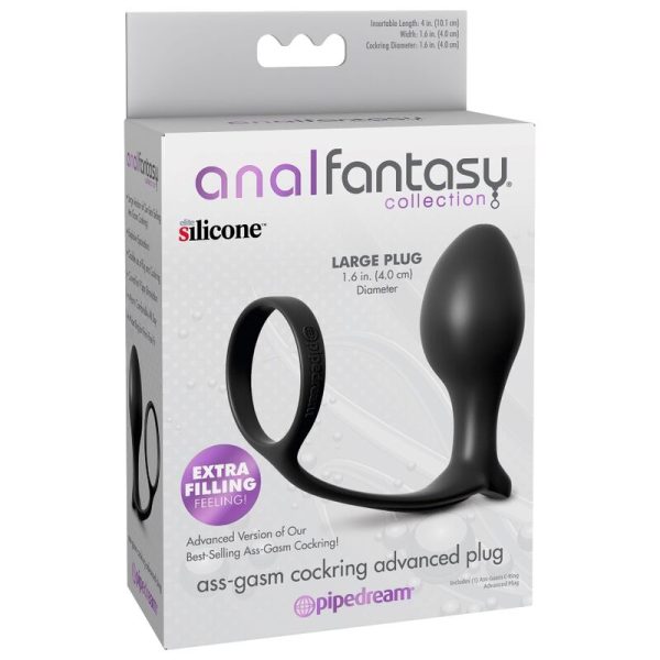 COLEÇÃO ANAL FANTASY ASS-GASM COCKRING AVANÇADO PLUG - Image 5