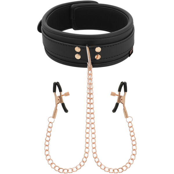 COQUETTE CHIC DESIRE - COLAR FANTASY NIPPLE CLAMP COM FORRO DE NEOPRENE - Image 3