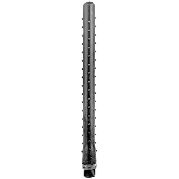 TUDO PRETO - CHUVEIRO ANAL DE SILICONE ENDIGORADO 27 CM