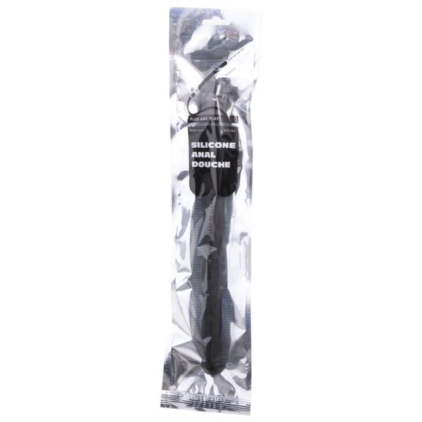 TUDO PRETO - CHUVEIRO ANAL DE SILICONE ENDIGORADO 27 CM - Image 2