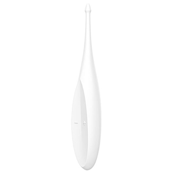 SATISFYER TWIRLING FUN TIP VIBRATOR - BRANCO