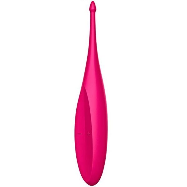 SATISFYER TWIRLING FUN TIP VIBRATOR - ROSA