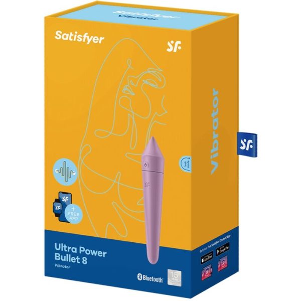 SATISFYER ULTRA POWER BULLET 8 - LILAC - Image 3