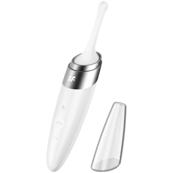 SATISFYER TWIRLING ALEGRIA CLIT PONTA ESTIMULANTE - BRANCO