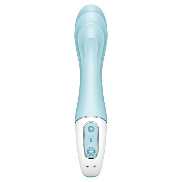 SATISFYER AIR PUMP VIBRATOR 5+ INFLATABLE G-SPOT VIBRATOR APP - BLUE - Image 3