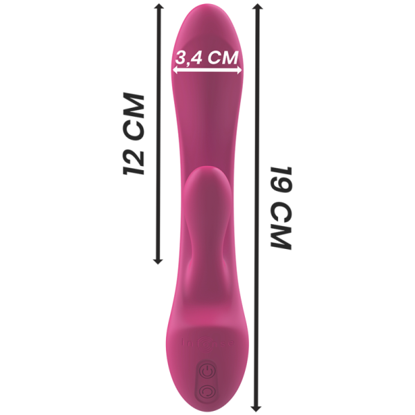 INTENSE - LUIGI VIBRATOR COELHO SILICONE ROSA - Image 7