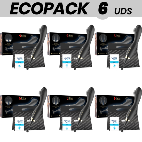 ECOPACK 6 UNITS - IBIZA PULSING G-SPOT CLITORAL STIMULATOR