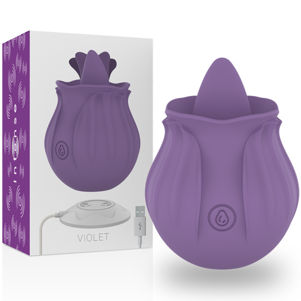 INTENSE - VIOLET CL TORIS STIMULATOR 10 VIBRATIONS LILÁS - Image 2