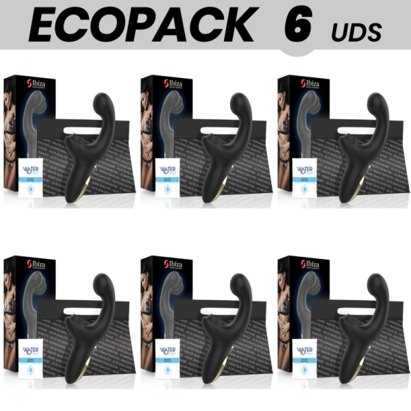 ECOPACK6 UNIDADES - VIBRADOR DE DEDO E PULSAÇÃO IBIZA ONDA