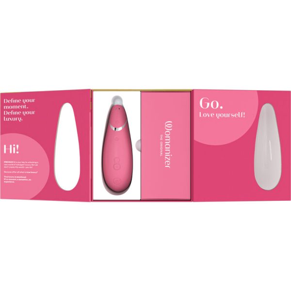 WOMANIZER - PREMIUM 2 ESTIMULADOR CLITORIAL RASPBERRY - Image 5