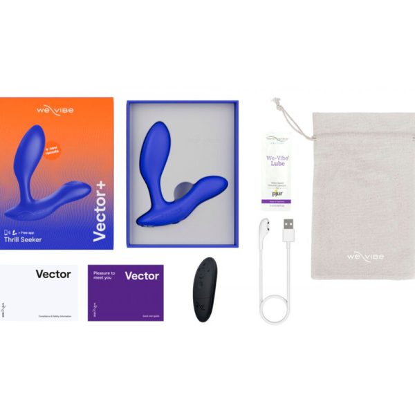 WE-VIBE - VECTOR+ MASSAGER VIBRANTE DE PRÓSTATA ROYAL BLUE - Image 6