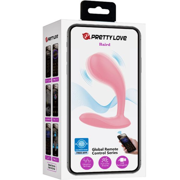 BAIRD G-SPOT 12 CONFIGURAÇÕES DE VIBRAÇÃO APLICATIVO ROSA RECARREGÁVEL - Image 9