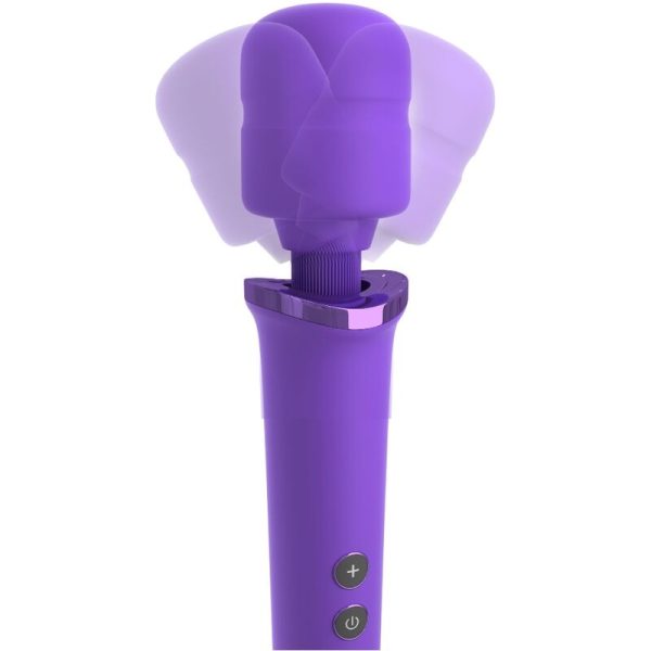 FANTASY FOR HER - MASSAGADOR DE VARINHA RECARREGÁVEL PARA ELA E VIBRADOR 50 NÍVEIS VIOLETA - Image 2