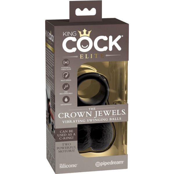 KING COCK ELITE - ANEL VIBRATÓRIO DE TESTÍCULOS DE SILICONE - Image 9